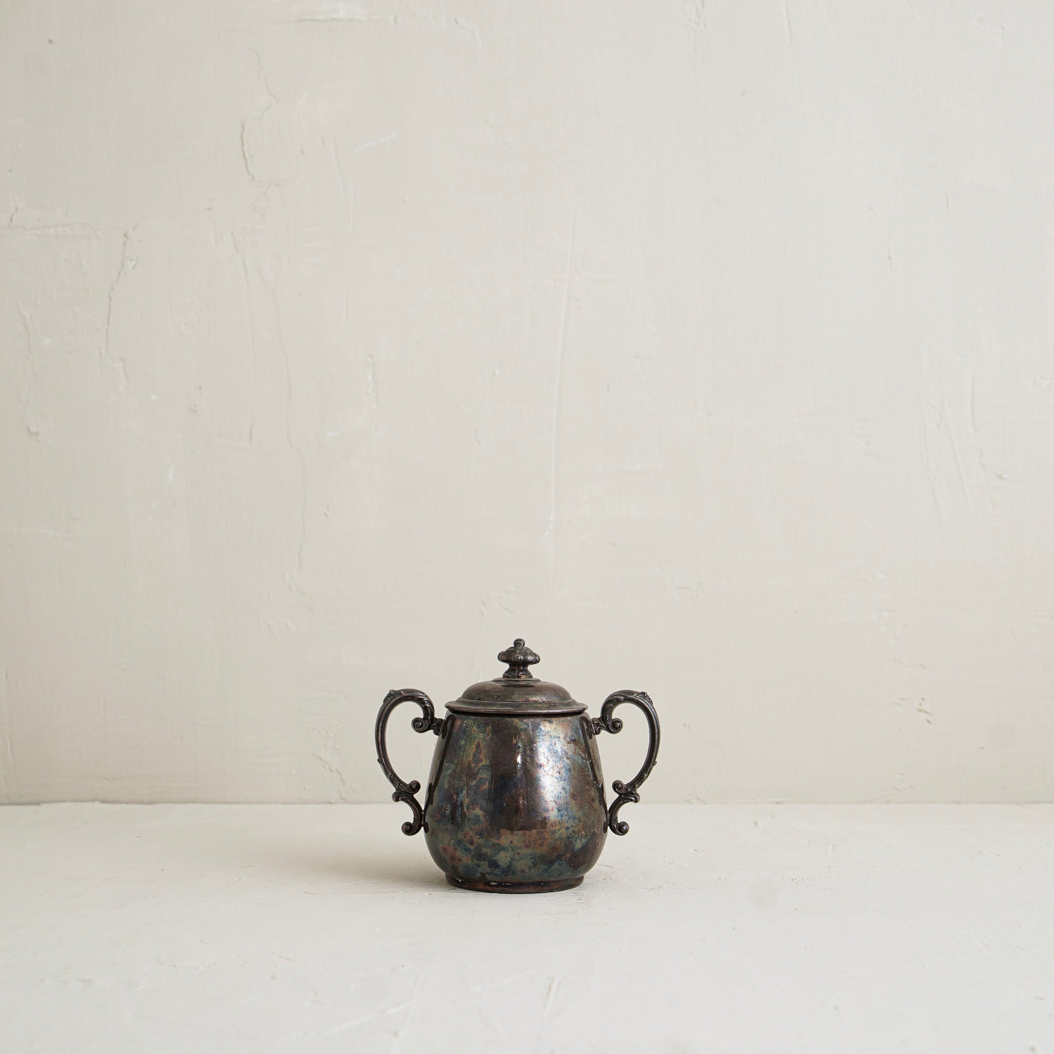 Yalna Tarnished Lidded Vessel