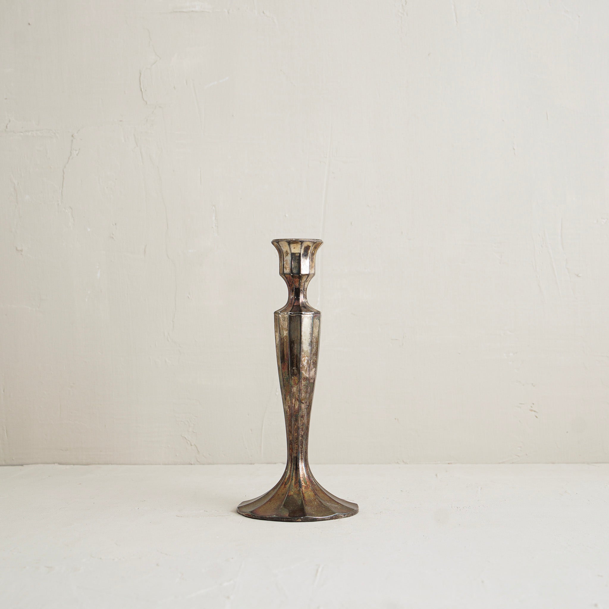 Cupna Tarnished Candlestick