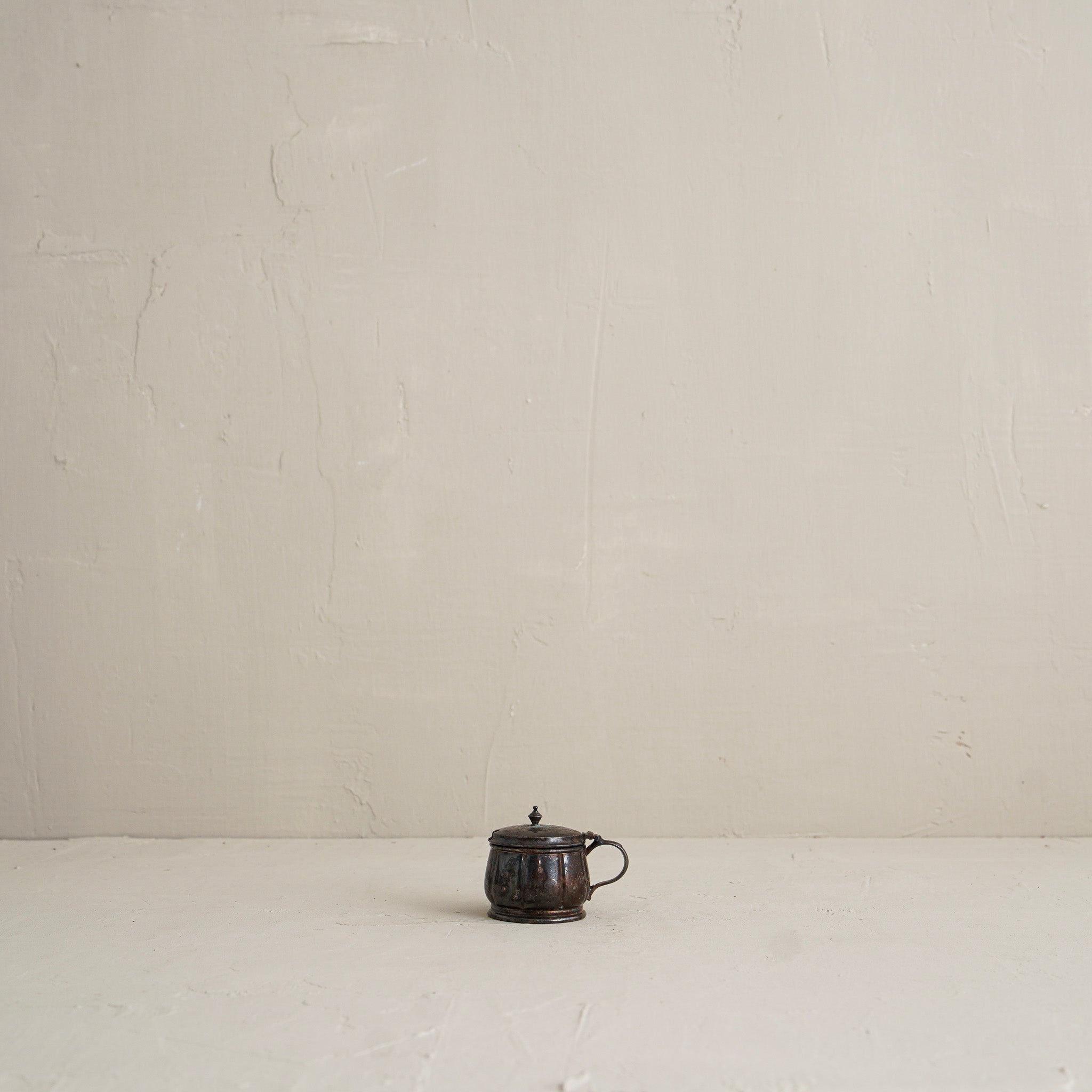 Zerl Petite Tarnished Lidded Vessel