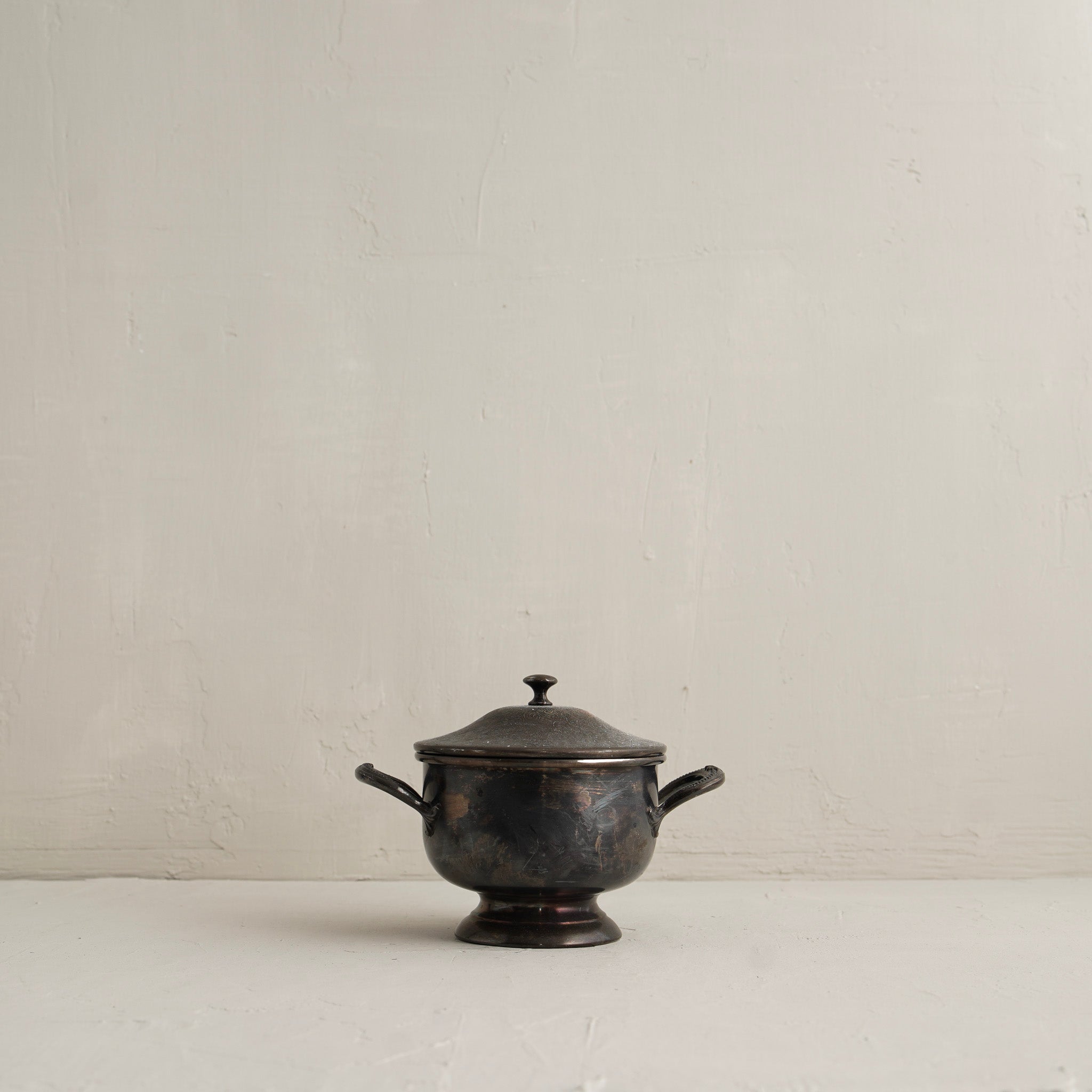 Tero Tarnished Lidded Vessel