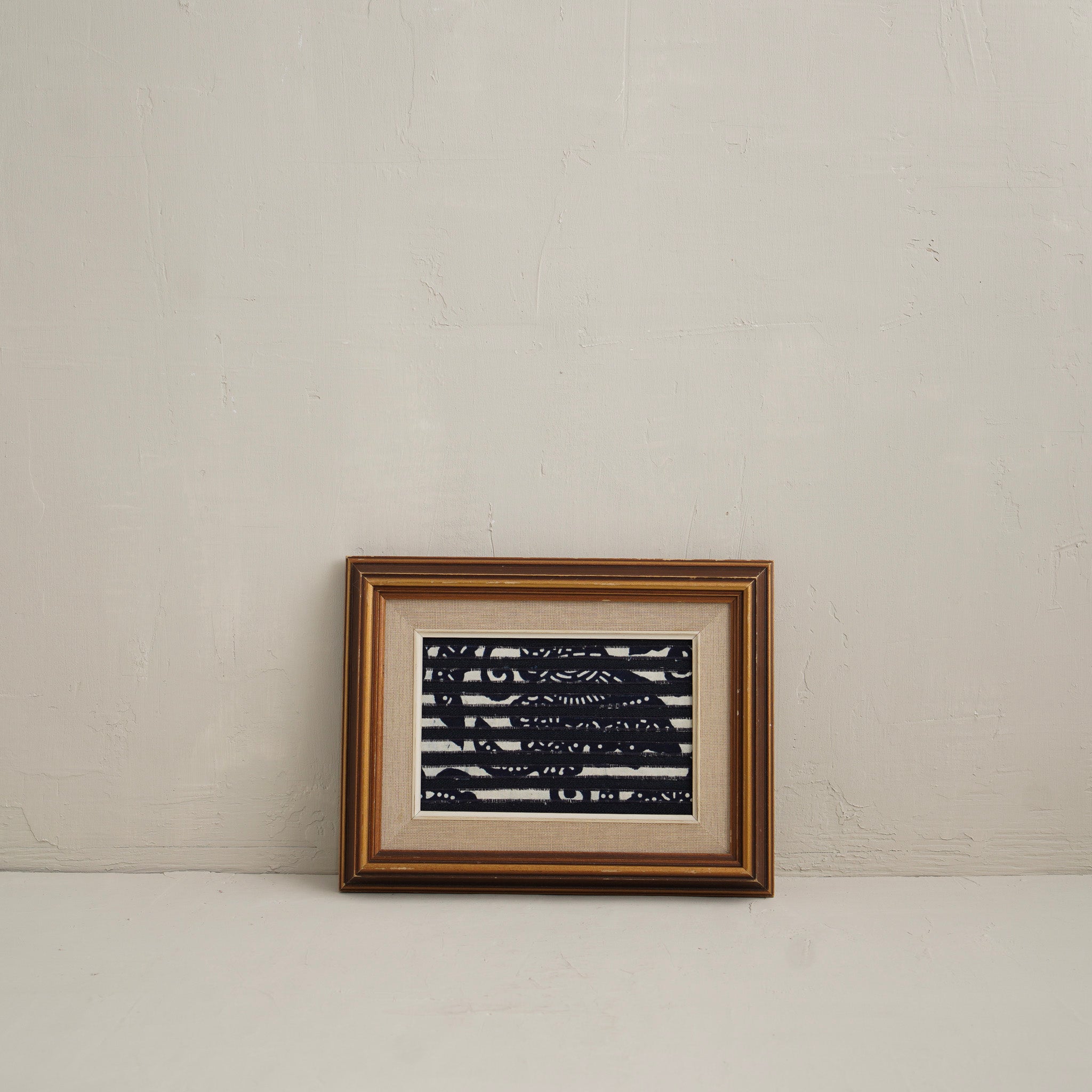 Framed vintage textile