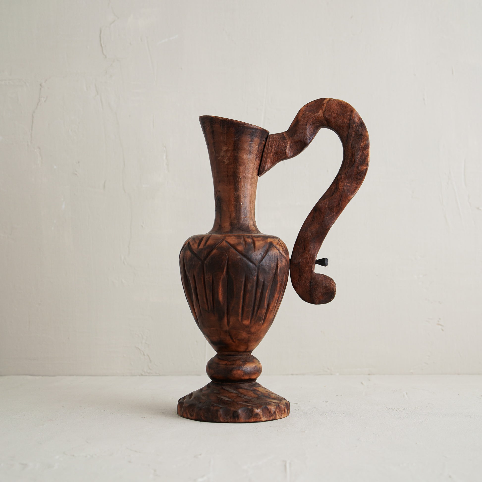 Tarenna Wood Pitcher